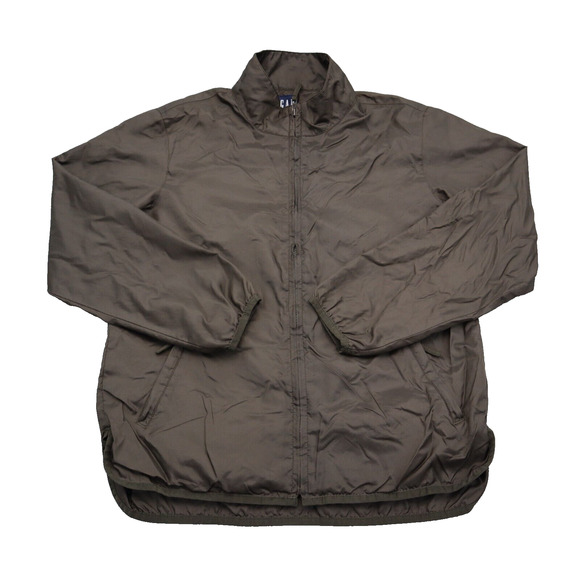 Gap Jacket Mens XS Brown Full Zip Pockets Bomber Collared Jacket - Picture 1 of 16